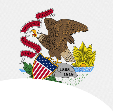 illinois flag